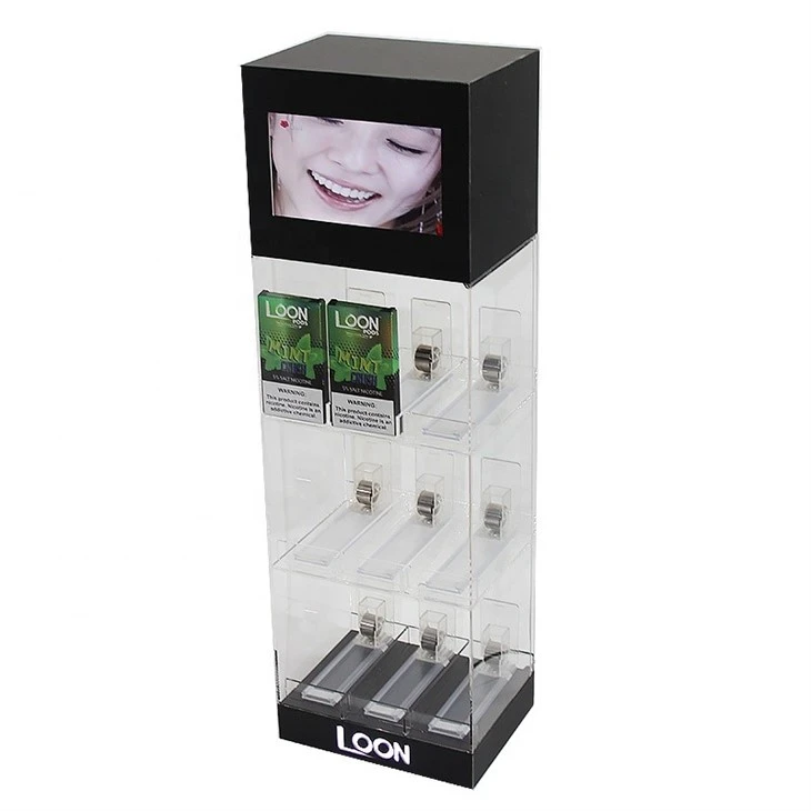 3-layer Electronic Cigarette Display Cabinet