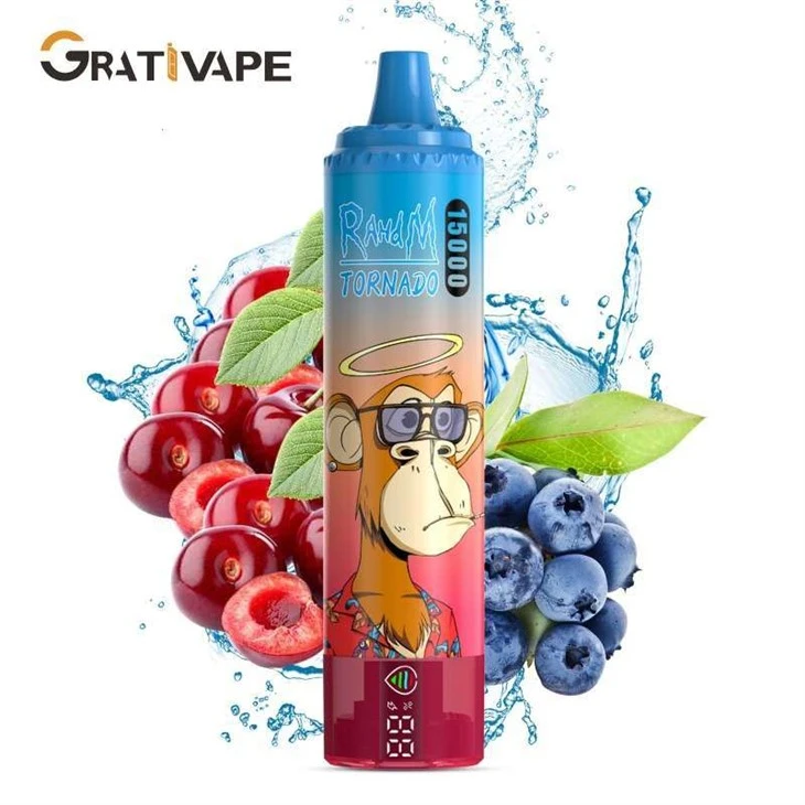 BLUE RAZZ CHERRY  Grativape RahdM TORNADO 15000