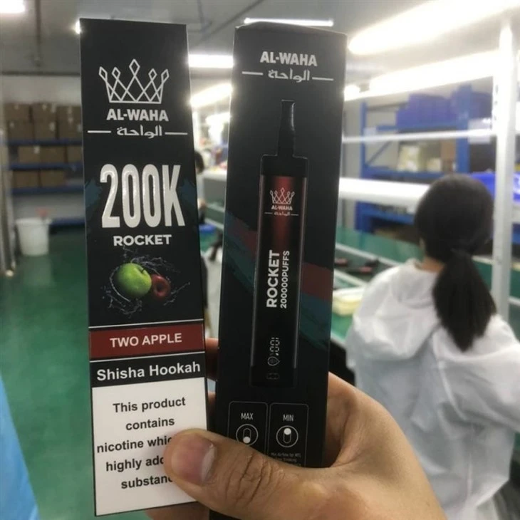 AI Waha 200000 Puffs factory