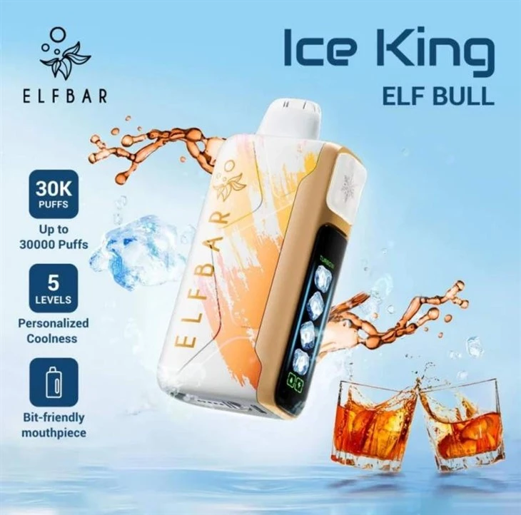 ELFBAR ICE KING 30000 PUFF high quality ELFBAR ICE KING 30000 PUFF high quality