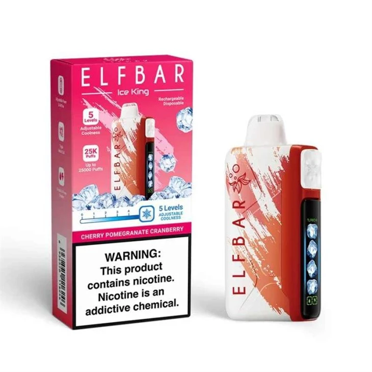 IK_Cherry_Pomegranate_Cranberry_ELFBAR ICE KING 30K IK_Cherry_Pomegranate_Cranberry_ELFBAR ICE KING 30K