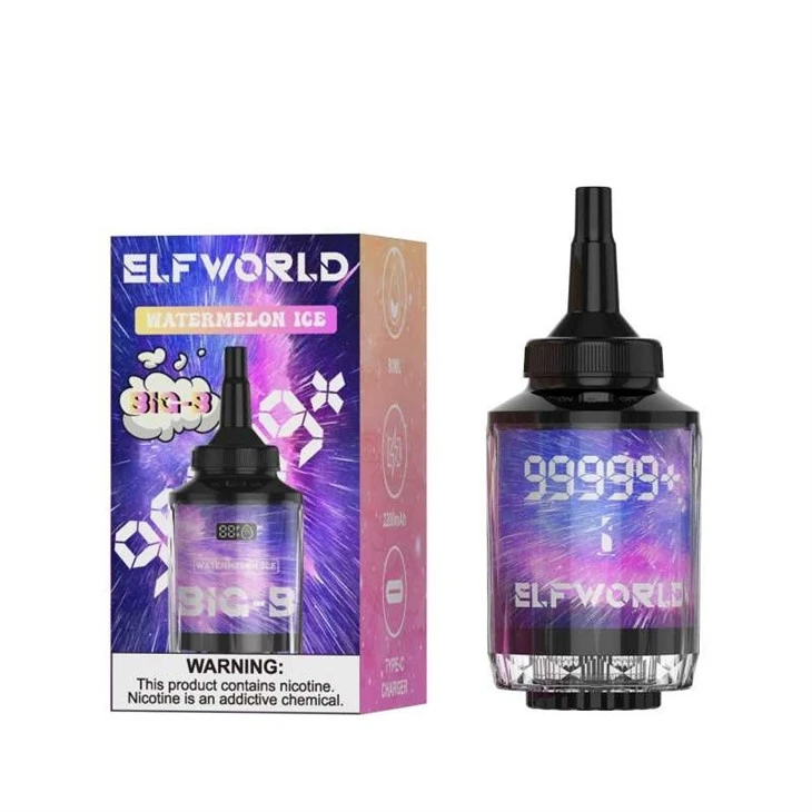 ELFWORLD DOUBLE MOUTHED GIANT HOOKAH 99999+ Puff 1 ELFWORLD DOUBLE MOUTHED GIANT HOOKAH 99999+ Puff 1