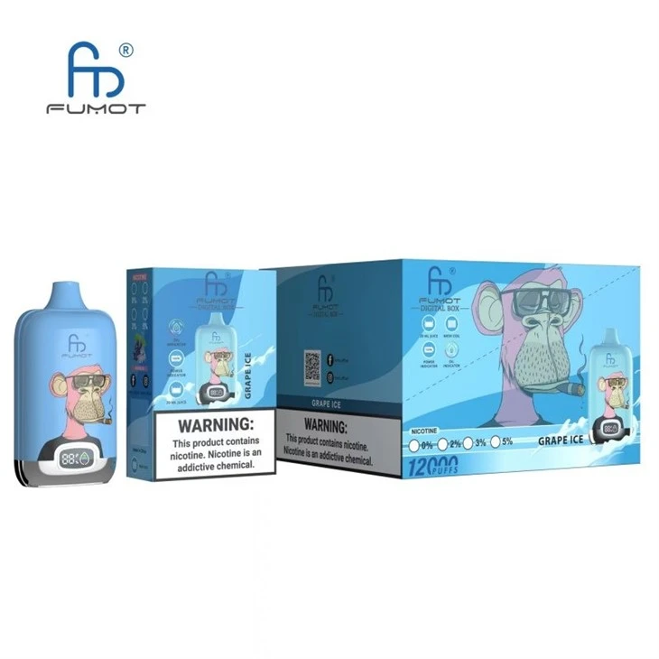 Fumot Digital Box 12000 Puffs Vape Fumot Digital Box 12000 Puffs Vape