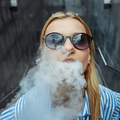 A vaporização causará dor de garganta?