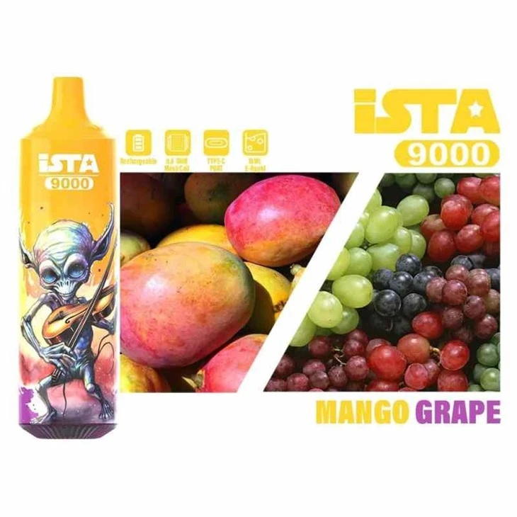 Original-Ista-9000-Puffs-18ml-E-Liquid-2-Nicotine-10flavors-Wholesale-I-Vape Original-Ista-9000-Puffs-18ml-E-Liquid-2-Nicotine-10flavors-Wholesale-I-Vape