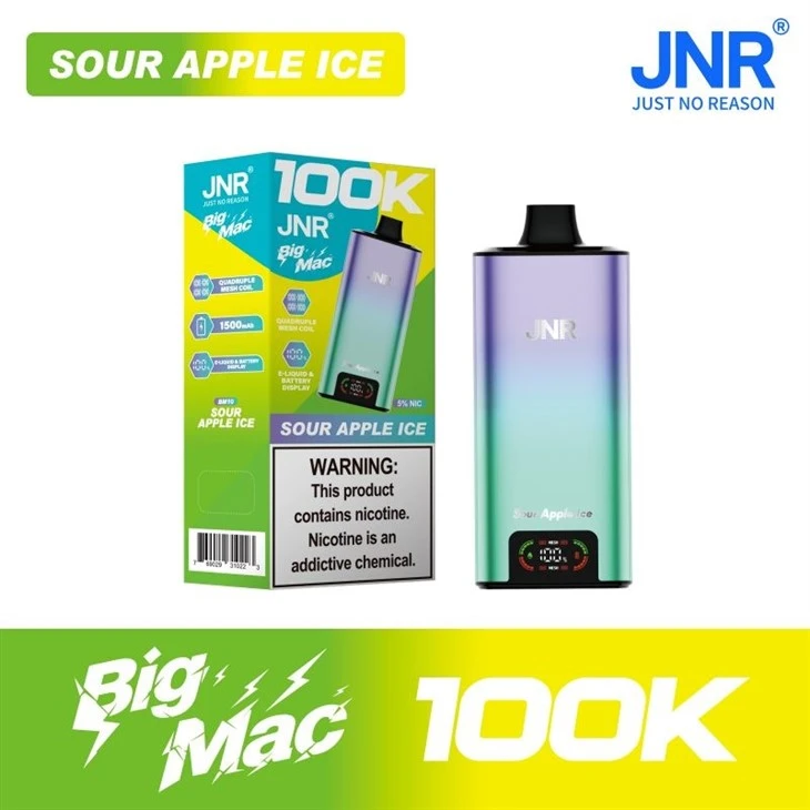 BM10 Sour Apple Ice_JNR Big Mac 100K