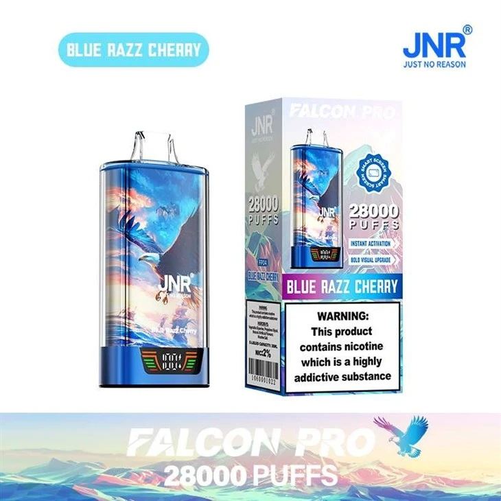 Blue Razz Cherry_JNR Falcon Pro 28000 Blue Razz Cherry_JNR Falcon Pro 28000