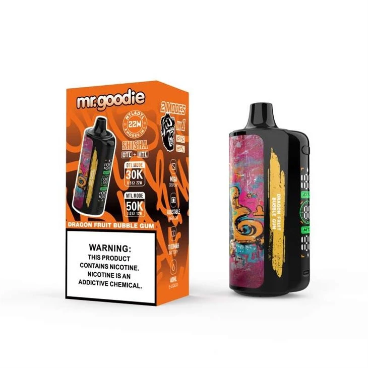 Dragon Fruit Bubble Gum Mr.Goodie DTL MTL 50000 Dragon Fruit Bubble Gum Mr.Goodie DTL MTL 50000