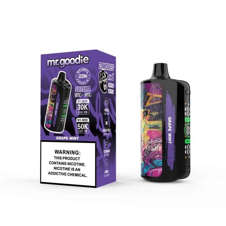 Grape Mint Mr.Goodie DTL MTL 50000 Grape Mint Mr.Goodie DTL MTL 50000