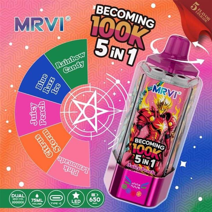 MRVI BECOMING 100K PUFFS factory