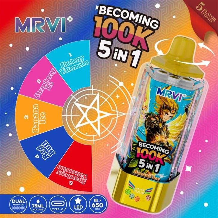 MRVI BECOMING 100K PUFFS best
