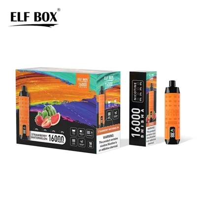 Novo produto: ELF BOX SHISHA 16000 Cigarro eletrônico descartável