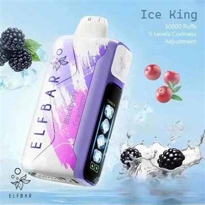 Sentimento gelado super forte, o Ice King recomenda: Elf Bar Ice King 30000