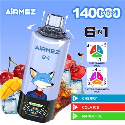 Airmez 6-em-1 140000: redefinindo o desempenho e a experiência dos cigarros e...