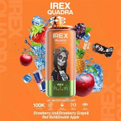 IREX 100K 4{3}}em{4}}1 cigarro eletrônico descartável – um carro-chefe multif...