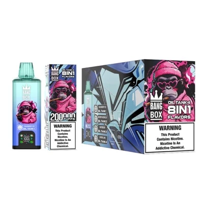 Vape descartável BANG BOX 200K – a escolha preferida para uso de alta capacid...
