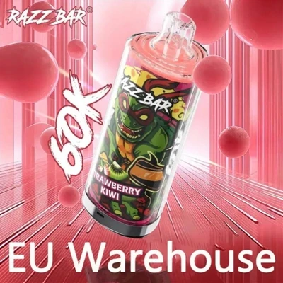 Razz Bar 60000: uma nova opção para cigarros eletrônicos-descartáveis ​​de al...