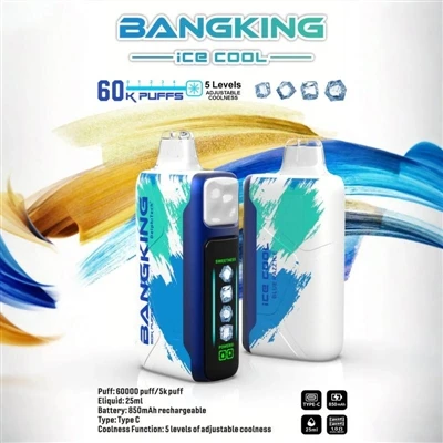 BANGKING ICE King COOL 60K: explorando uma experiência totalmente nova em cig...