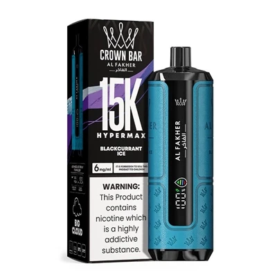 AL Fakher Crown Bar Hypermax 15K: uma opção de-cigarro eletrônico-descartável...