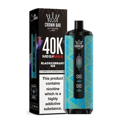 AL Fakher Crown Bar MegaMax 40K: a melhor experiência em cigarros eletrônicos...