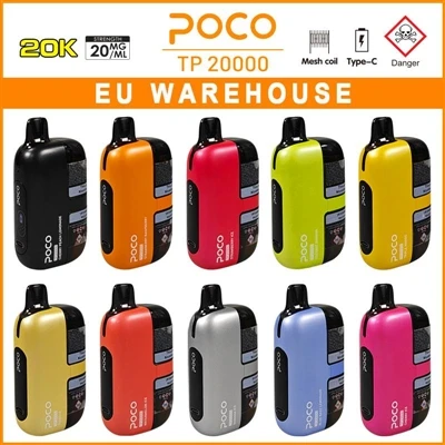 POCO TP 20000: um cigarro eletrônico-descartável verdadeiramente projetado pa...
