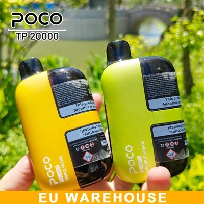 POCO TP20000: uma opção de cigarro eletrônico-descartável que incorpora suste...