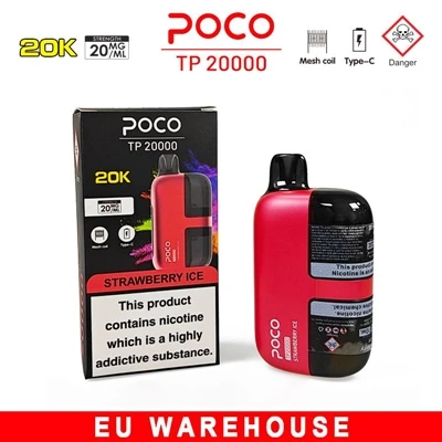 POCO 20000: um cigarro eletrônico-descartável que encontra um equilíbrio entr...