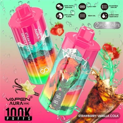 VAPEN AURA 100K PUFFS – O gadget definitivo para jovens