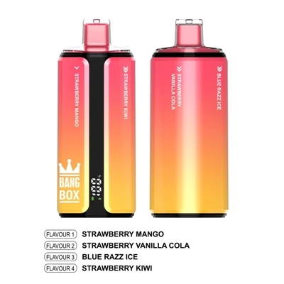BANG BOX 160000: E-cigarros descartáveis ​​finalmente não são mais apenas “be...