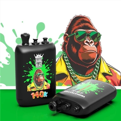 BANG BLAZE 140K: um novo patamar para cigarros eletrônicos-descartáveis