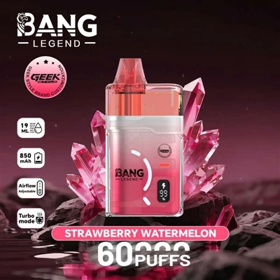 BANG LEGEND 60K: sua nova tendência no estilo de vida-de cigarros eletrônicos