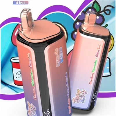 BANG KING Quads 250K 4IN1: Vapsolo Quads 80K 4IN1, um cigarro eletrônico embl...