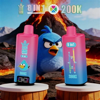 BANG KING VAPEN 8IN1 200K: uma revolução moderna em cigarros eletrônicos para...