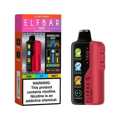 ELFBAR TRIO 40000: Poder de fogo triplo, não apenas 'mais', mas mais hábil