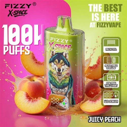 Fizzy X Space 100K: observações sobre a tendência de vaporizadores descartáve...