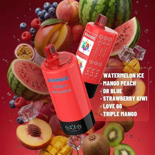 Airmez 12-in-1 300K: quando um único Vape oferece 12 experiências diferentes,...