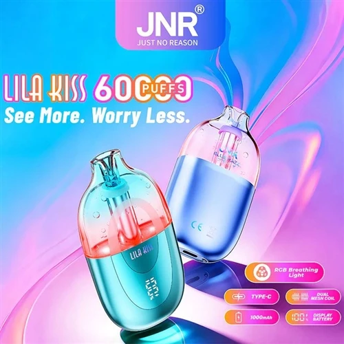 JNR Lira Kiss 60K: novas tendências na indústria de cigarros eletrônicos de a...