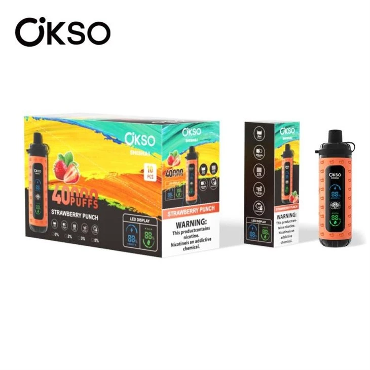 00strawberry punch_OKSO Shisha Max 40000