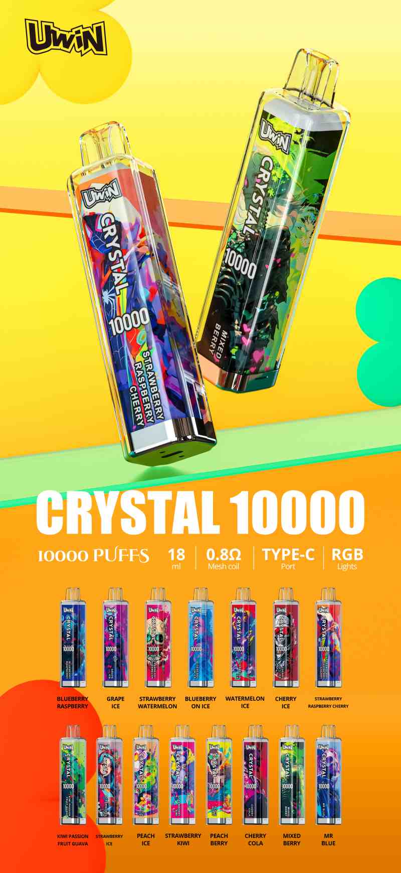 Uwin crystal 10000 7