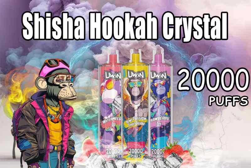 Uwin shisha crystal 20K 9 Uwin shisha crystal 20K 9