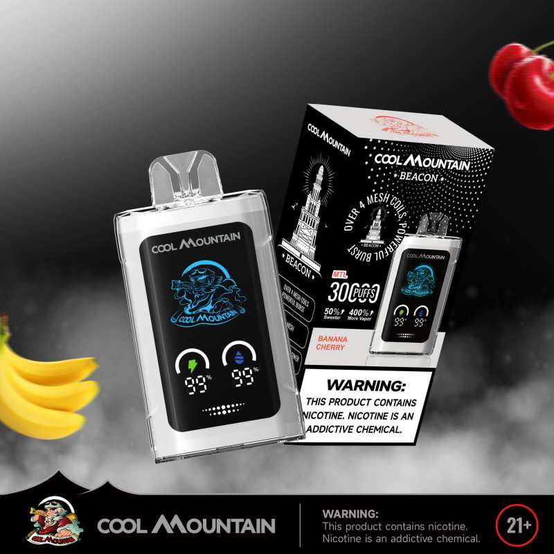 Banana CherryCOOL MOUNTAIN Beacona 30000 Banana CherryCOOL MOUNTAIN Beacona 30000