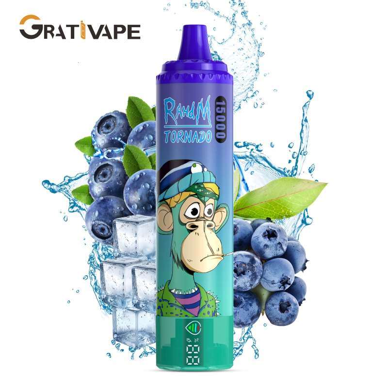 BLUEBERRY ON ICE Grativape RahdM TORNADO 15000 BLUEBERRY ON ICE Grativape RahdM TORNADO 15000