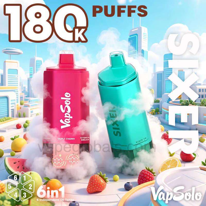 Vapsolo180KVapsolo Sixer 180000