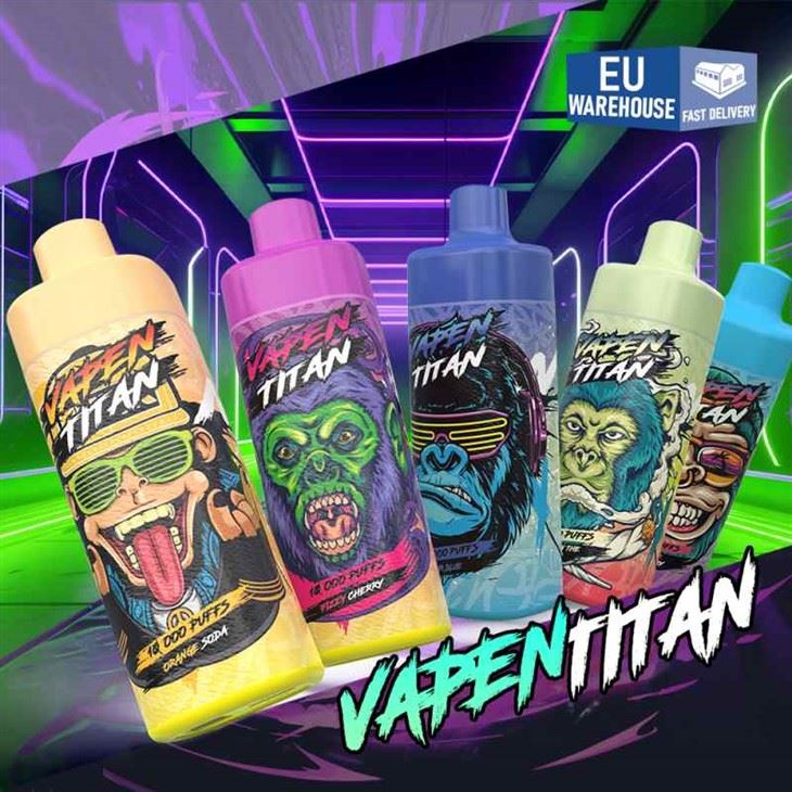 Razz Bar VAPEN TITAN 10000 Razz Bar VAPEN TITAN 10000