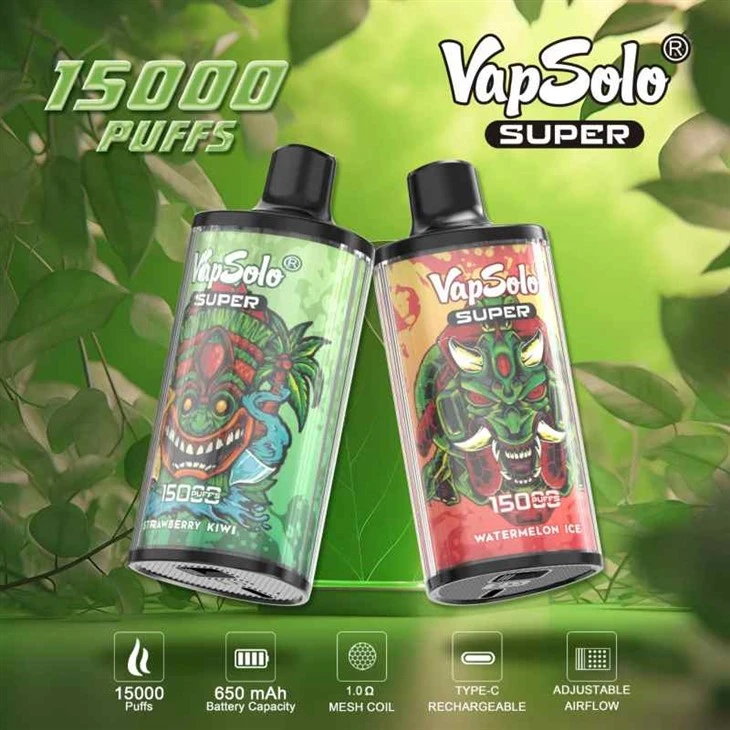 Razz Bar VapSolo SUPER 15000 Razz Bar VapSolo SUPER 15000