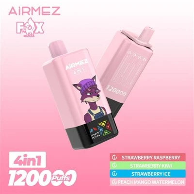 Airmez Fox 120000 4 em 1 Puffs