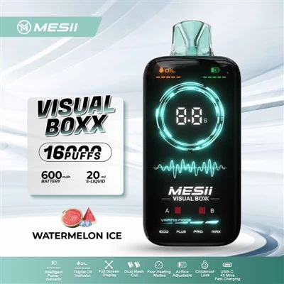 CAIXA VISUAL MESII 16000 PUFFS