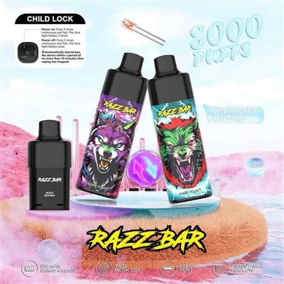RAZZ BAR 8000 Baforadas
