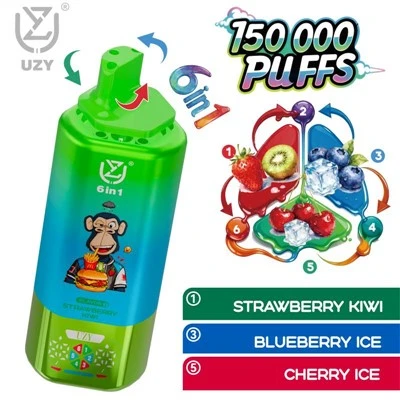 UZY 6 em 1 150K Puffs Vape