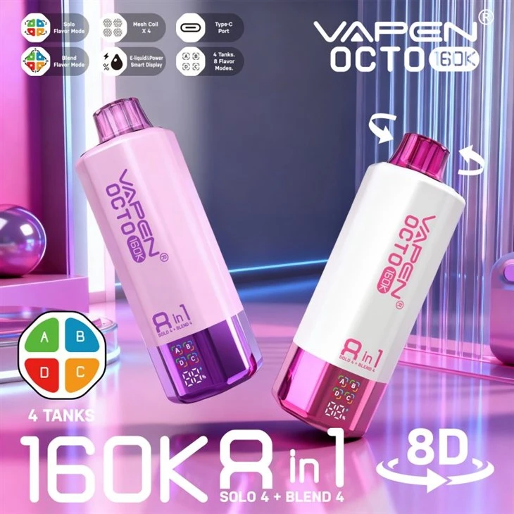 Vapen Octo 160K Puffs 8in1 Vapen Octo 160K Puffs 8in1